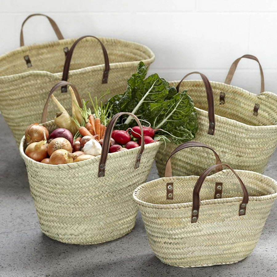 French Market Bag With Handles