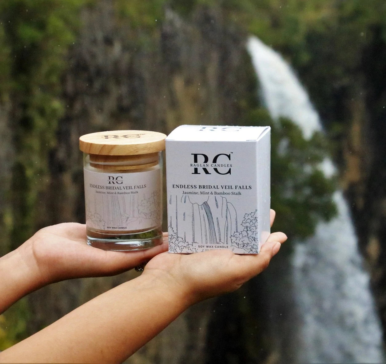 Raglan Edition Candles Endless Bridal Veil Falls 200g