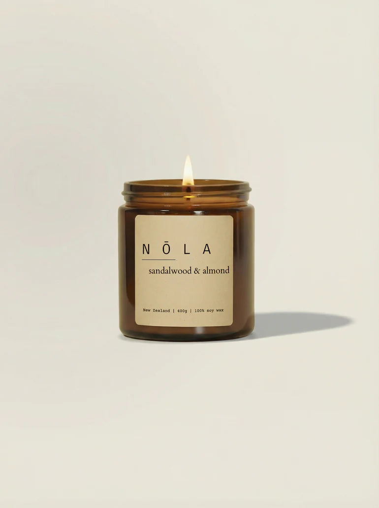 NŌLA Candle Dark Sandalwood & Almond