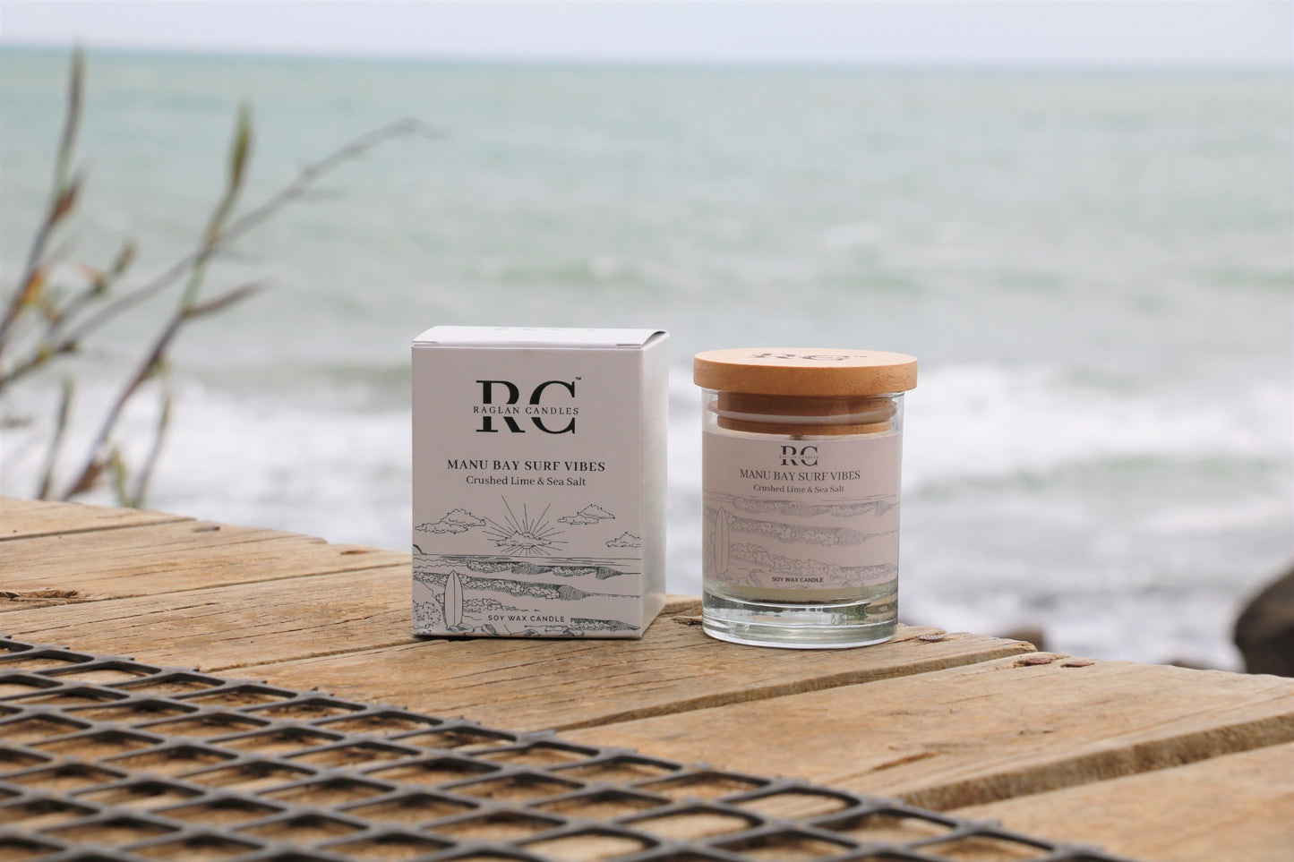 Raglan Edition Candles Manu Bay Surf Vibes 200g