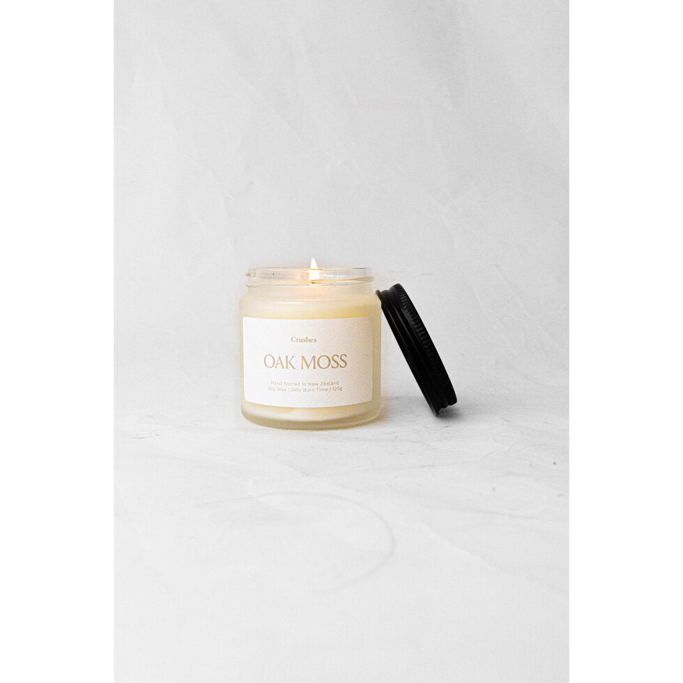 Crushes Candle Oak Moss 120g