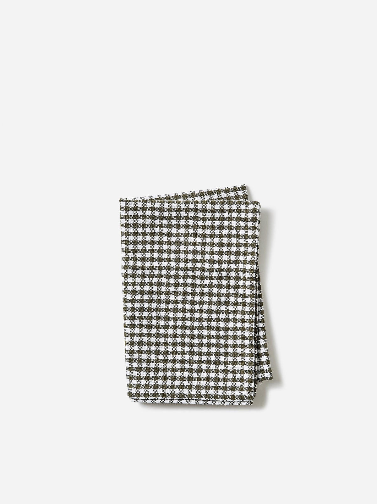 Citta Gingham Washed Cotton Teatowel