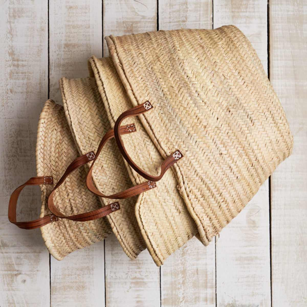 French Market Bag With Handles