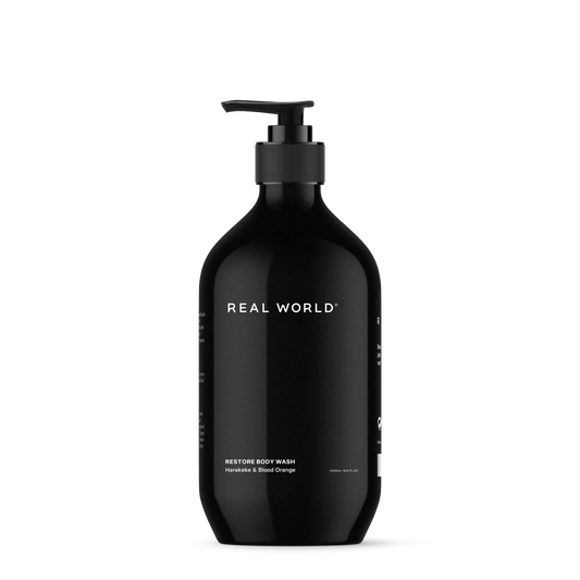 Real World Body Wash Manuka & Rose Geranium 500ml