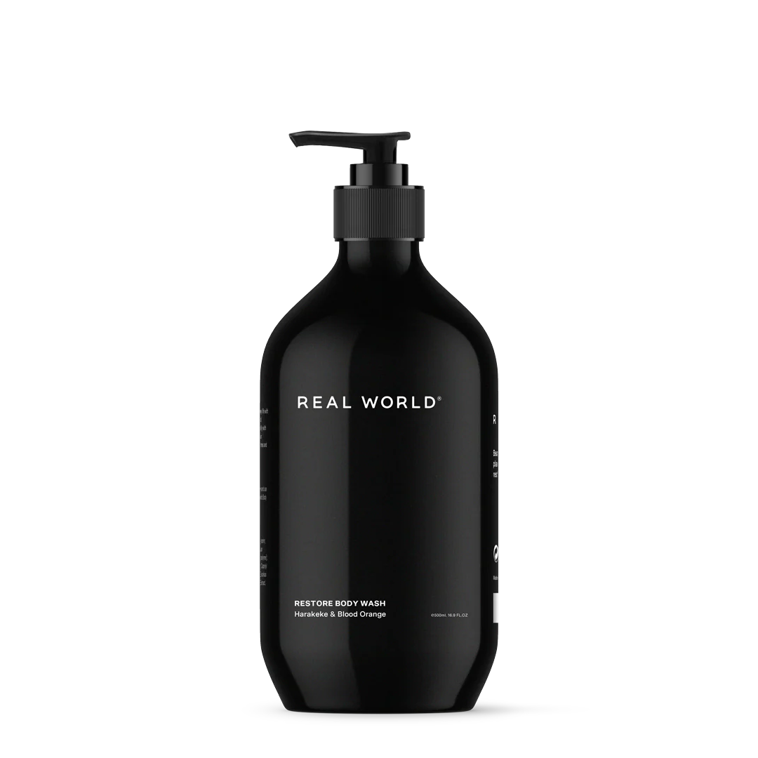 Real World Body Wash Harakeke & Blood Orange 500ml