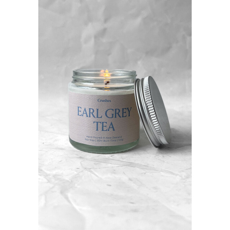 Crushes Candle Earl Grey Tea 120g