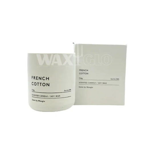 Slate Candle 114g French Cotton