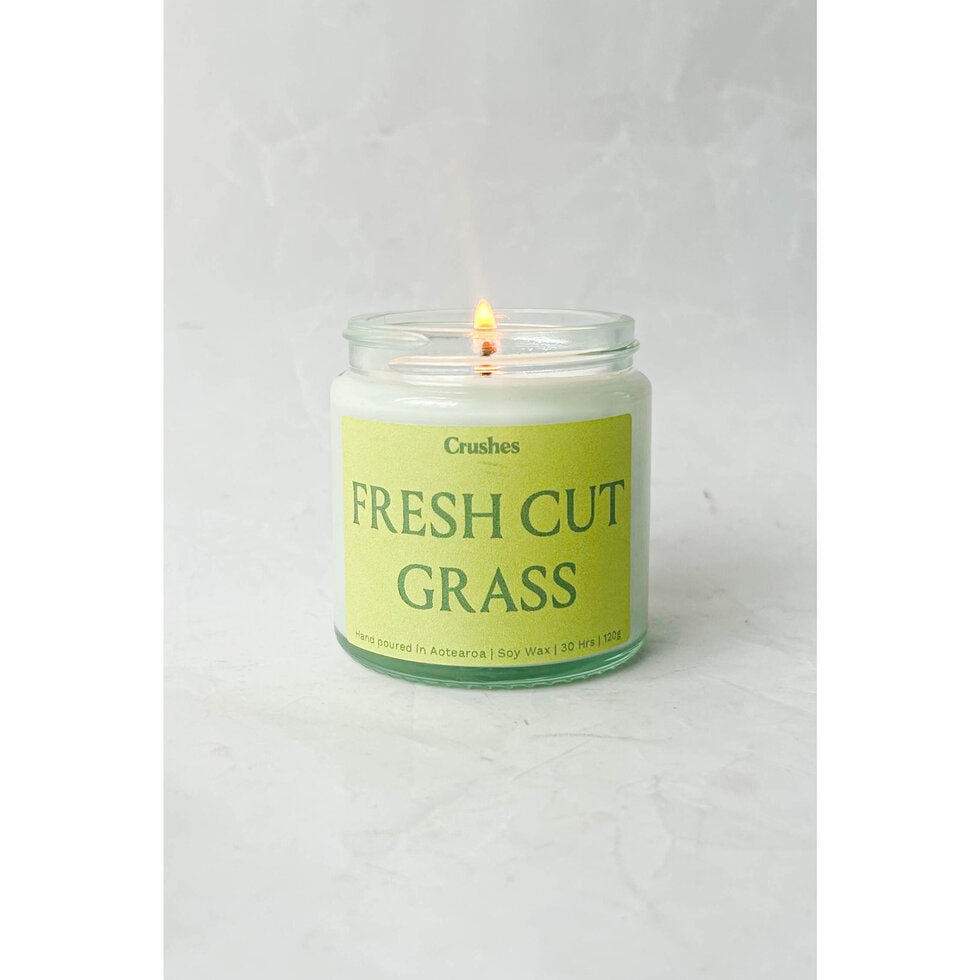 Crushes Candle Fresh Cut Grass 120g