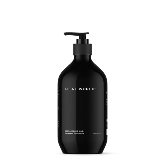 Real World Hand Wash Wattleseed and Lemon Myrtle 500ml