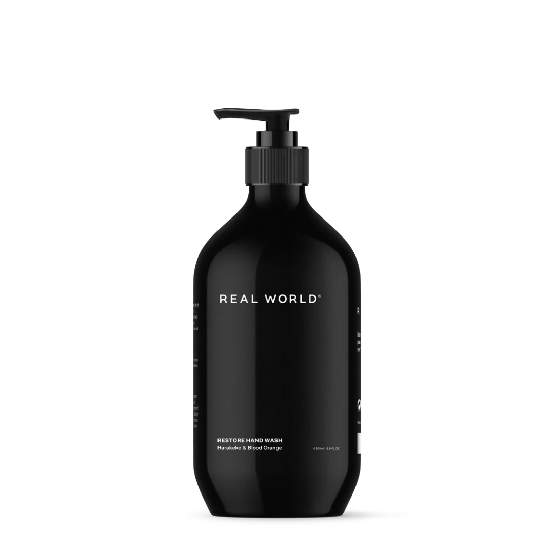 Real World Hand Wash Manuka & Rose Geranium 500ml