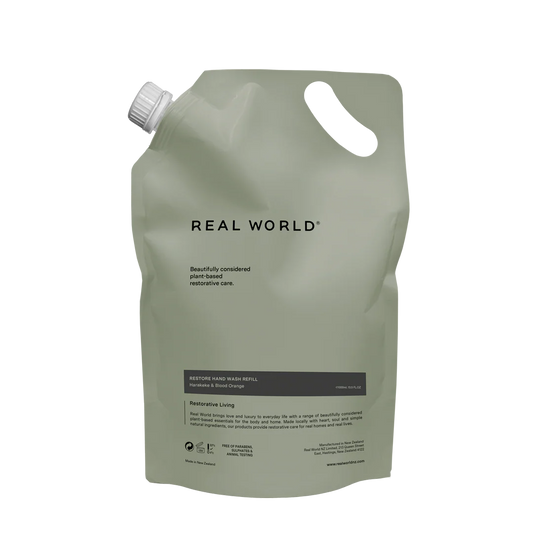 Real World Handwash Refill Pohutakawa and Mandarin 1 Litre