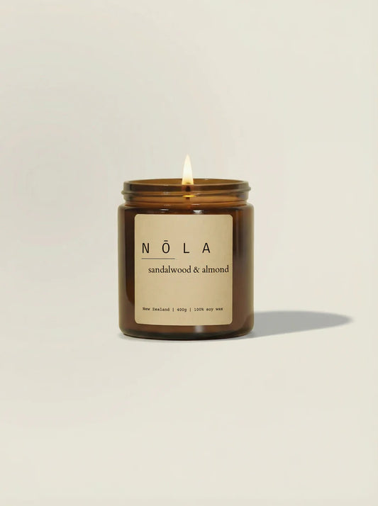 NŌLA Candle Dark Sandalwood & Almond