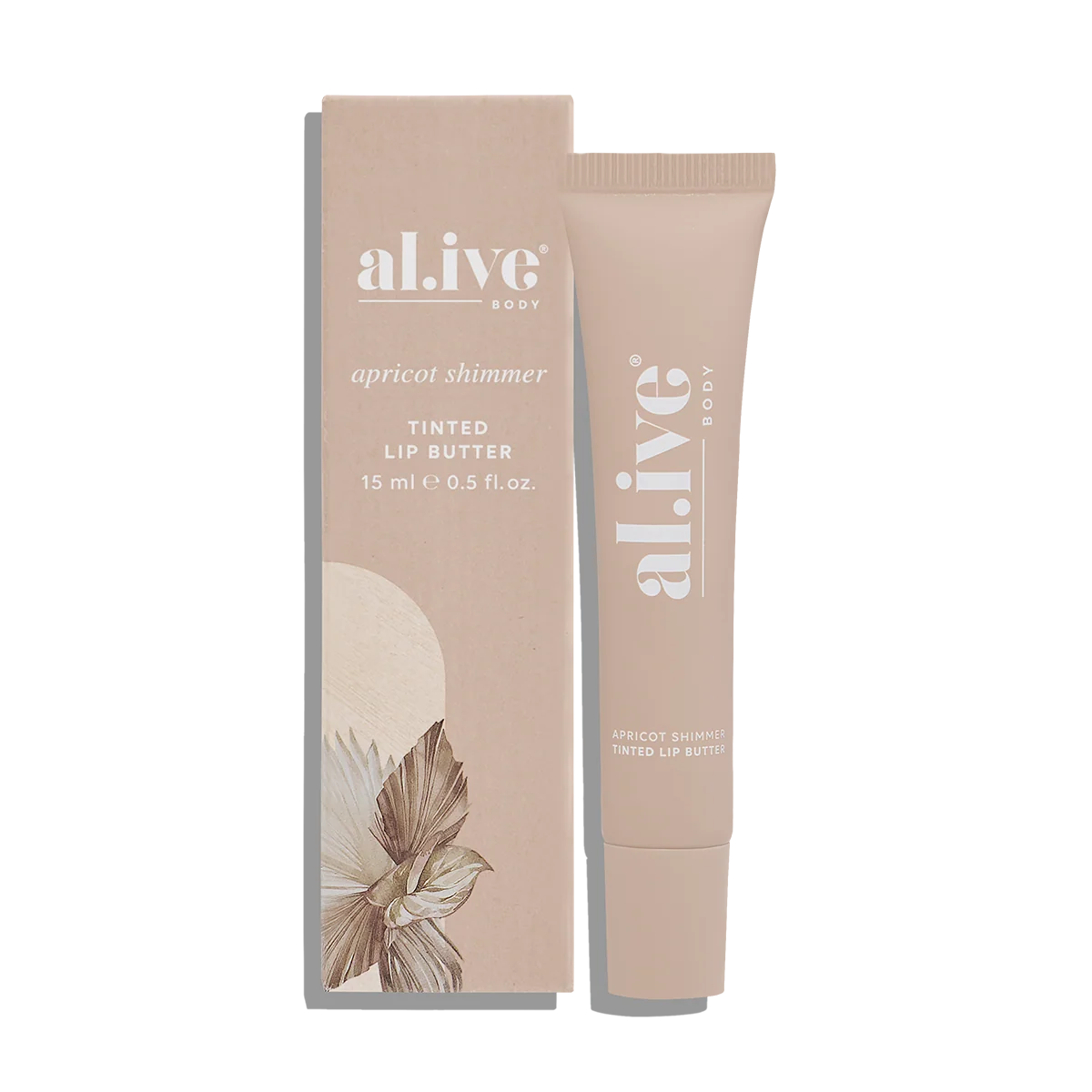 Al.ive Tinted Lip Butter Apricot Shimmer