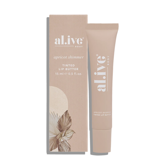 Al.ive Tinted Lip Butter Apricot Shimmer