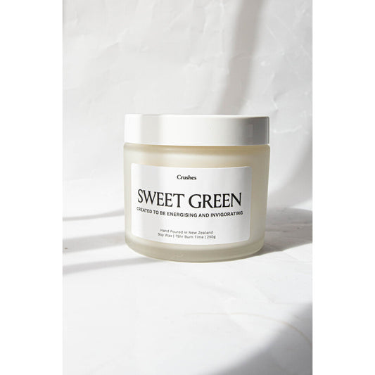 Crushes Candle Sweet Green 120g
