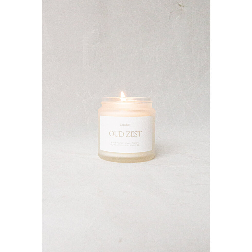 Crushes Candle Oud Zest 120g