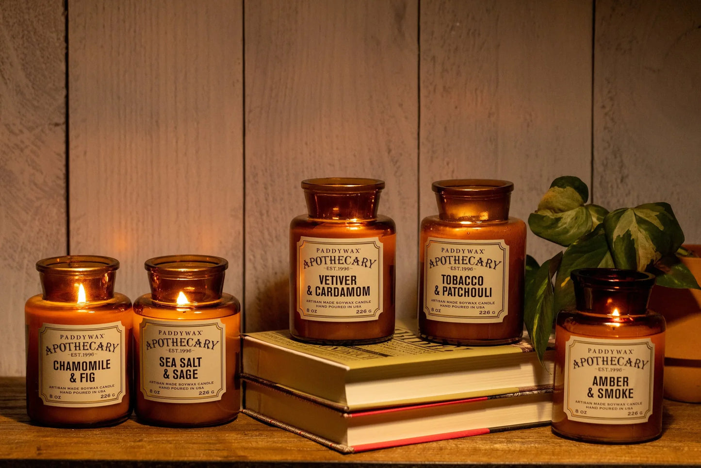 Apothecary Glass Candle 226g