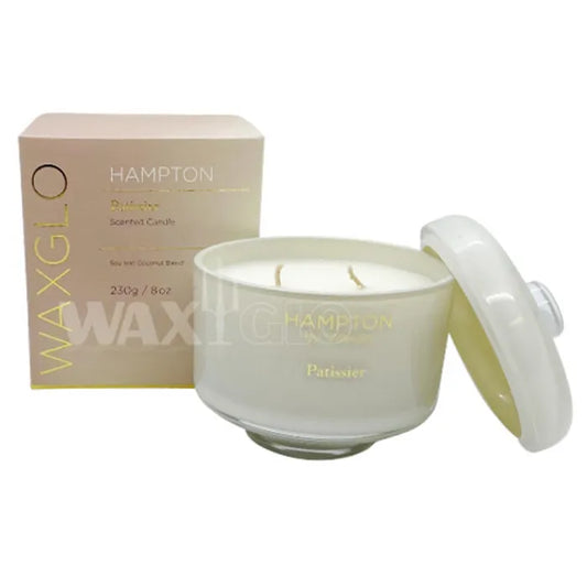 Waxglo Hampton Range Candle 230g - Patissier