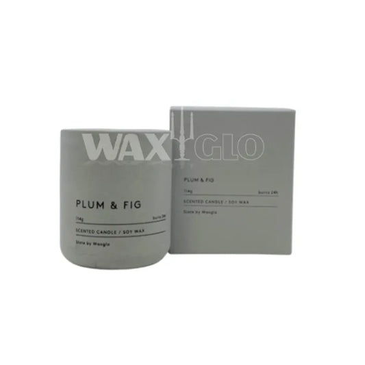 Slate Candle 114g Plum & Fig