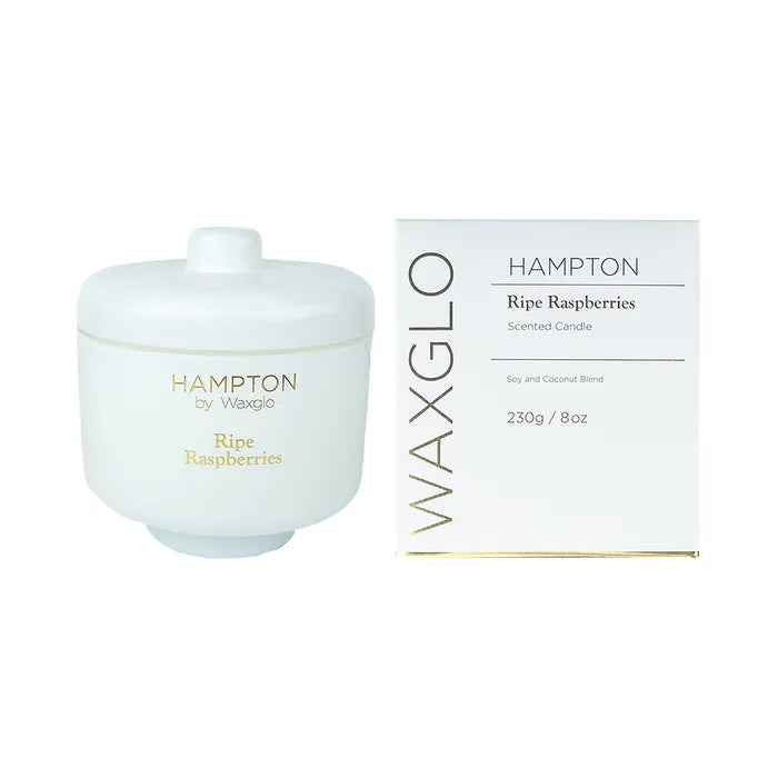 Waxglo Hampton Range Candle 230g - Baltic Amber