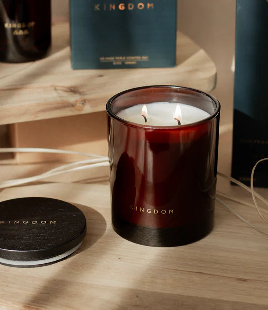 Kingdom Candles Classic Amber Vessel 300g