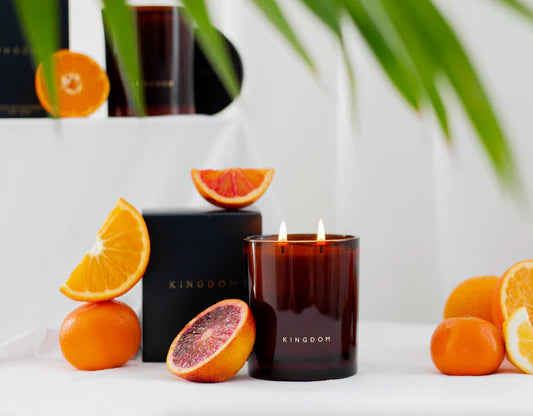 Kingdom Candles Classic Amber Vessel 300g