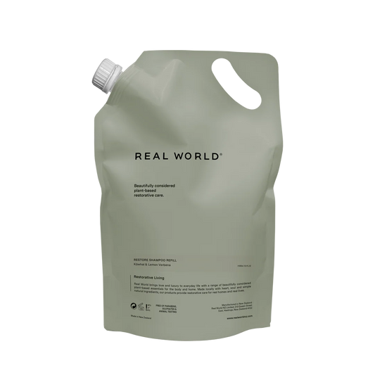 Real World Shampoo Refill Kowhaii & Lemon 1 Litre