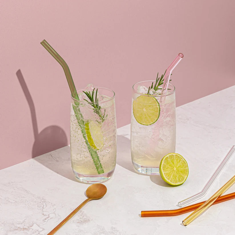 Drinking Straws Multicolour 6 Pack
