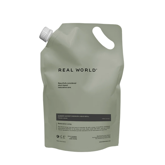 Real World Summer Harvest Dishwash Liquid Refill 1 Litre