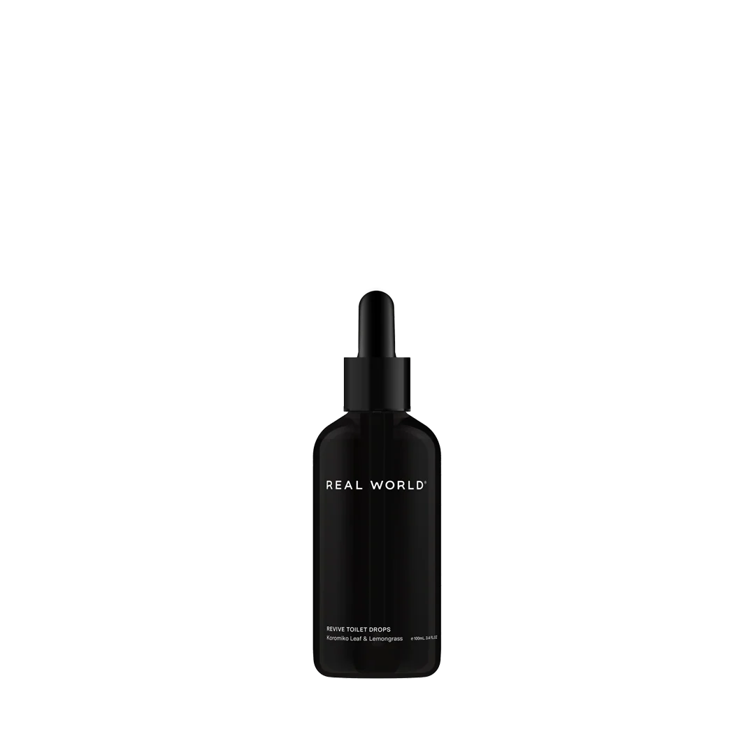 Real World Koromiko Leaf & Lemongrass Toilet Drops 100ml