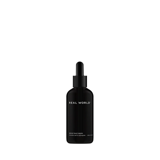 Real World Koromiko Leaf & Lemongrass Toilet Drops 100ml
