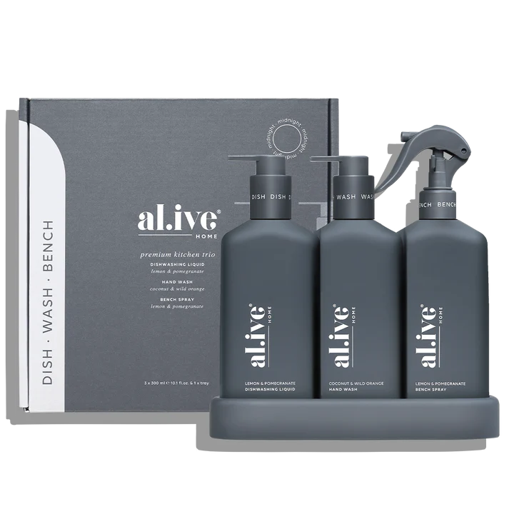 Al.ive Kitchen Trio Lemon, Pomegranate, Coconut & Wild Orange